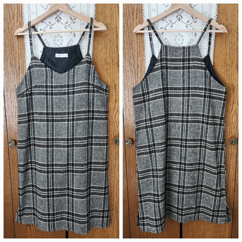 Plaid Slip Dress